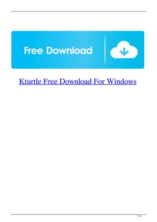 kturtle installer for windows 10 download